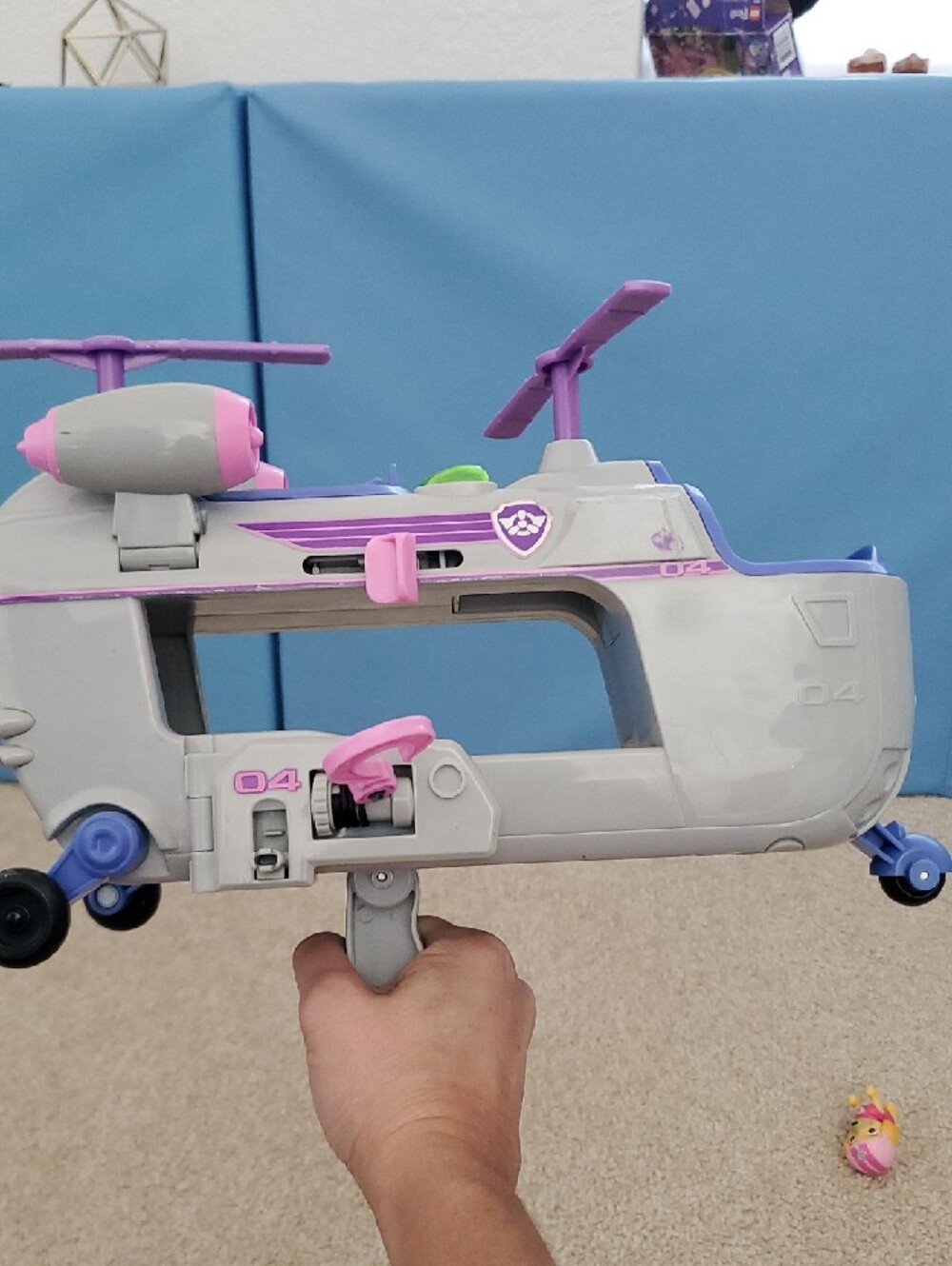 Paw Patrol Sky Rescue Jet & Helicopter Playset - Red & Blue - Picture 5 of 16